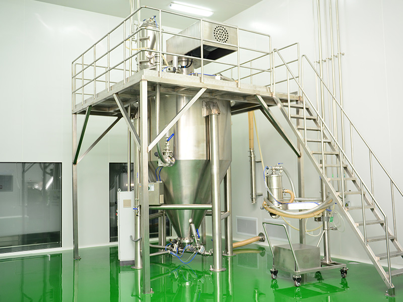 粉剂预混剂车间：气流混淆机 