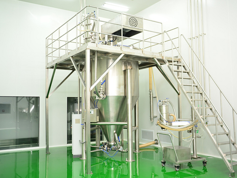 粉剂预混剂车间：气流混淆机 