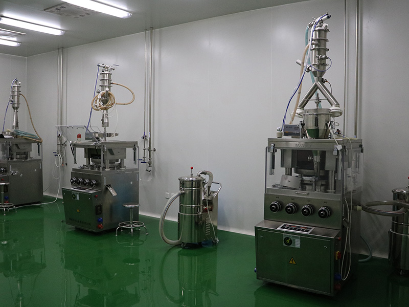 片剂颗粒剂车间：：压片机 