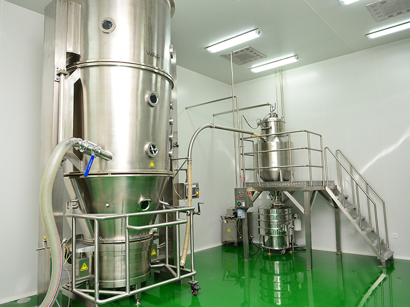 片剂颗粒剂车间：沸腾干燥制；；； 